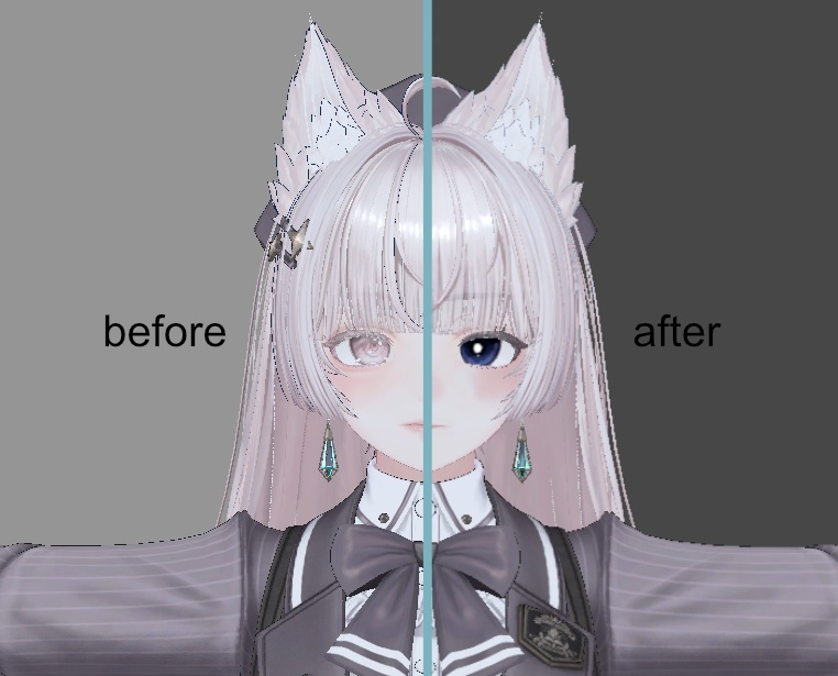 【LUMINA専用】makeup&eyeテクスチャ『Natural』