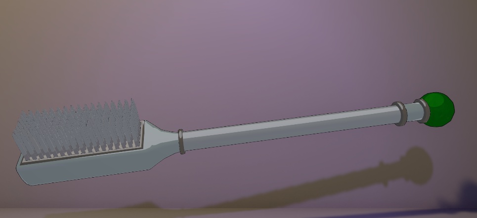 Stylized Jewel Tooth Brush