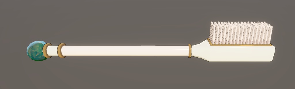 Stylized Jewel Tooth Brush