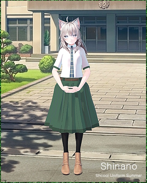 校服(夏服) School Uniform Summer Shinano