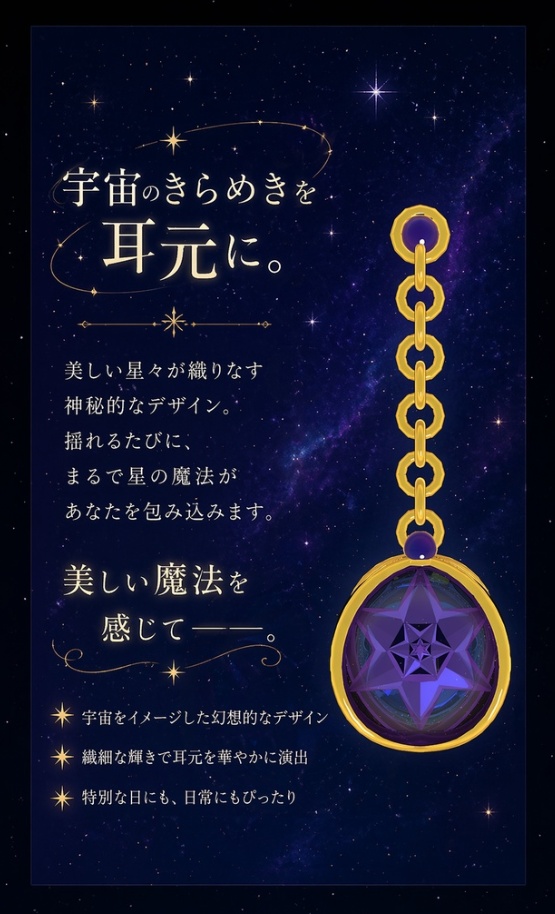 星環の魔法(RingStar),星屑の魔法 (Earring Star)