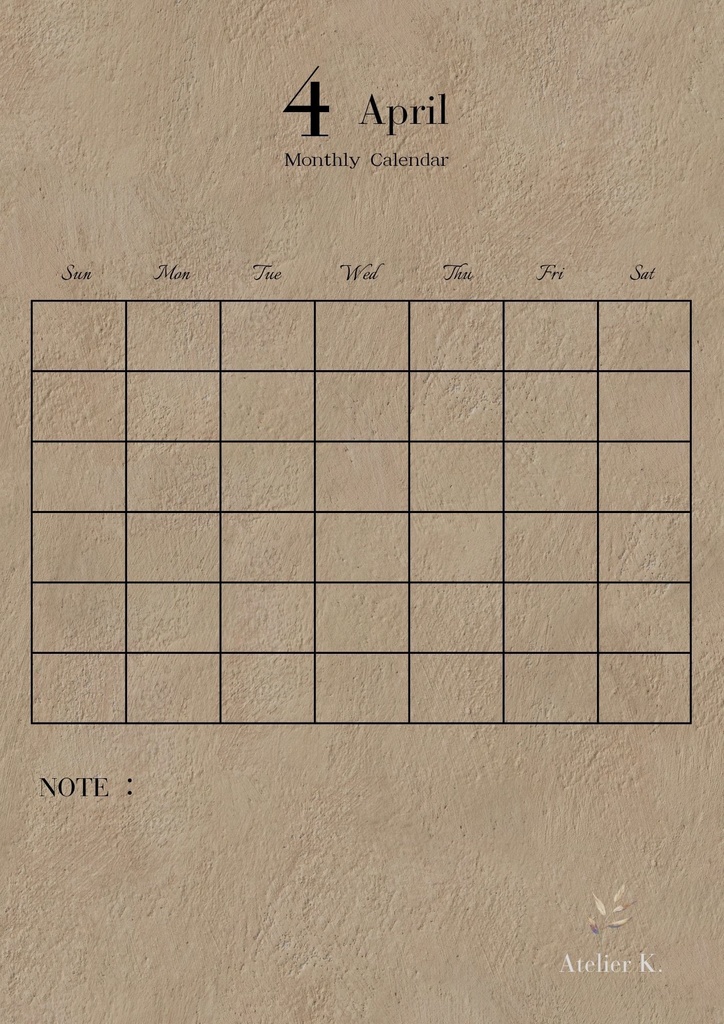 simple design calendar 2 