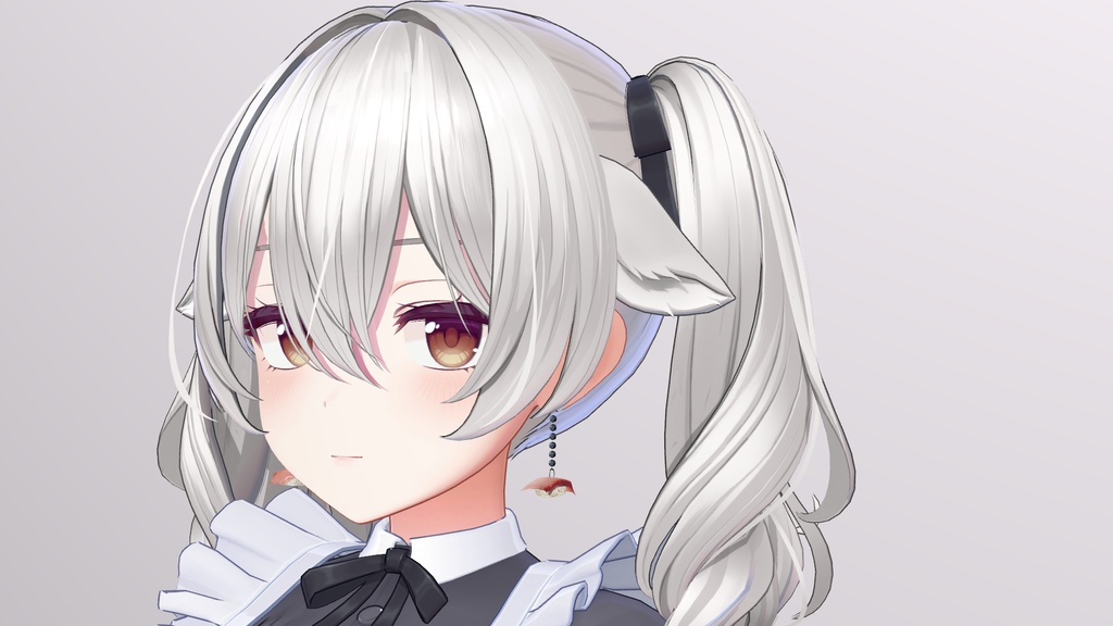 【19アバター対応】寿司ピアス(キーホルダー付き)&寿司3Dモデルセット(単体FBX有り)【食べ物ピアスシリーズ】
