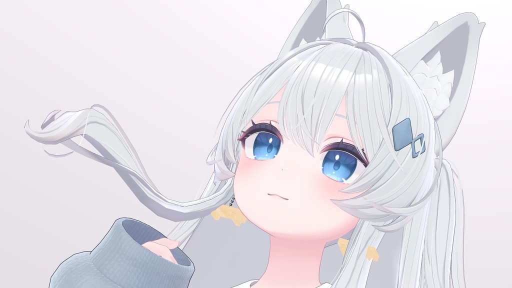 【19アバター対応】寿司ピアス(キーホルダー付き)&寿司3Dモデルセット(単体FBX有り)【食べ物ピアスシリーズ】