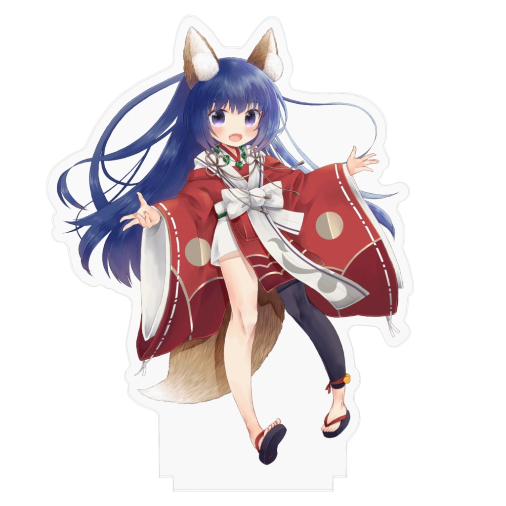 【受注生産品】 巫狗アクスタ 10cm 袴なし