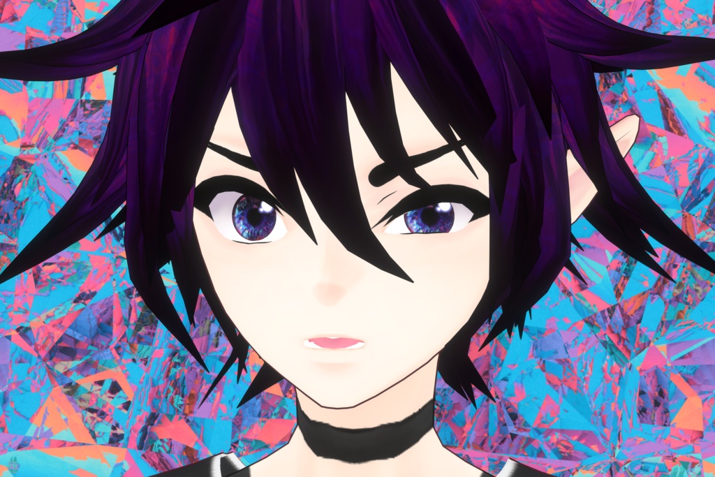 Abstract Realistic Iris Eye + Highlight