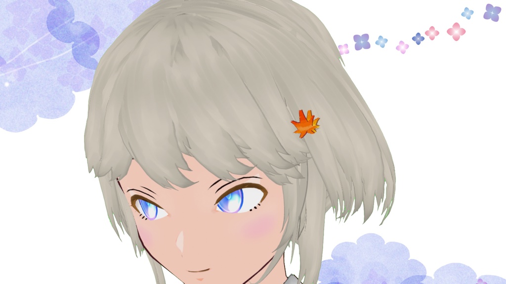 紅葉ヘアピン(頭)