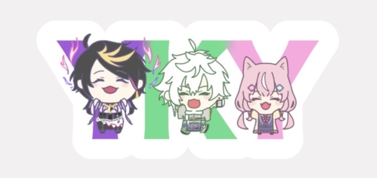 やみくもやんステッカー