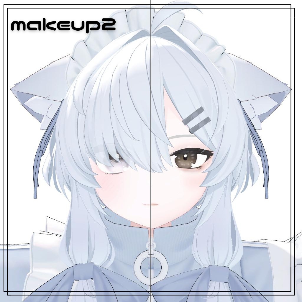 【真冬/Mafuyu】Makeup & Eye & Face Blendshape