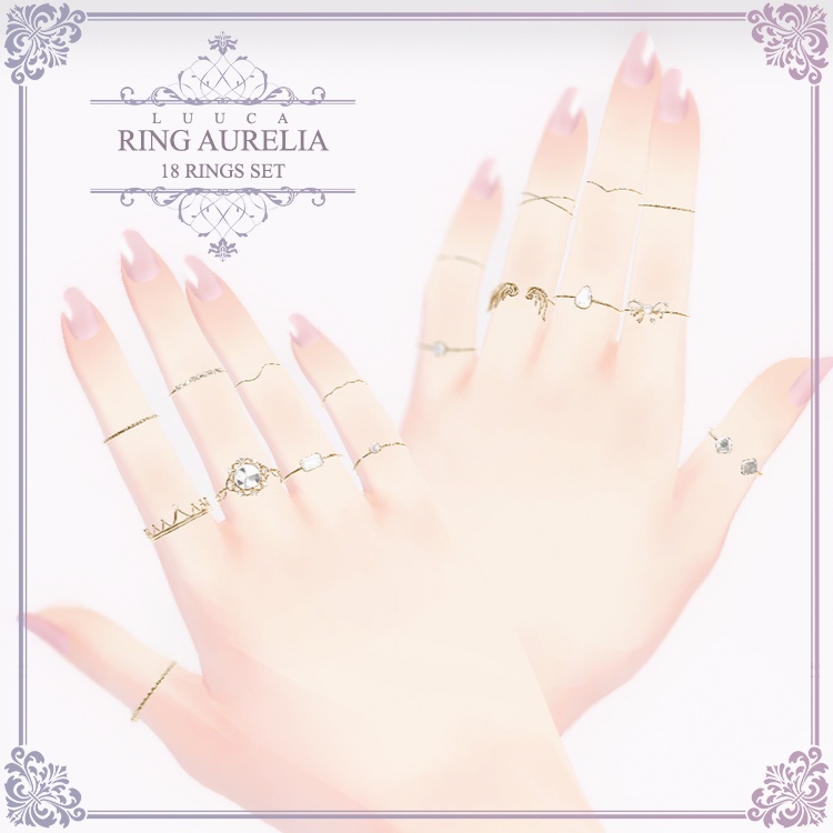 RING AURELIA  (18pcs)