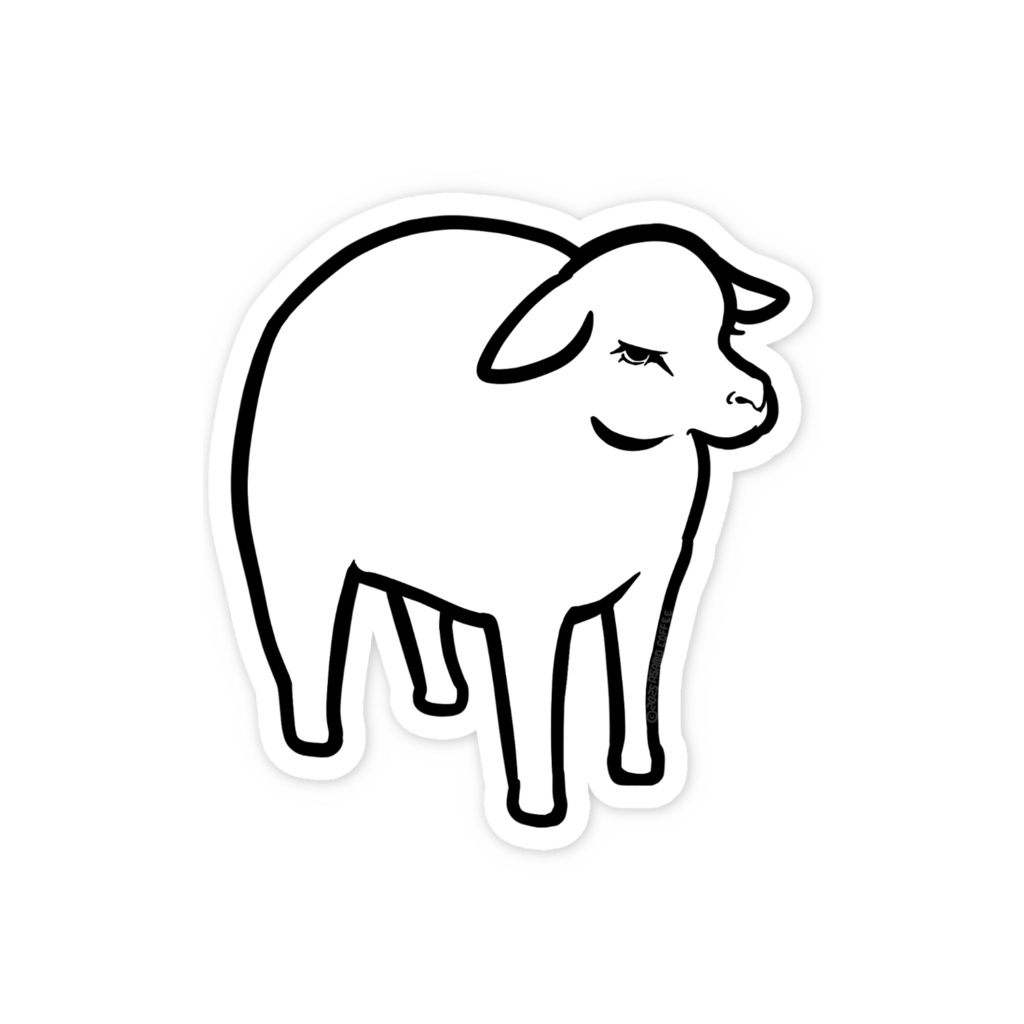 ひつじ SHEEP 05 おこりそう