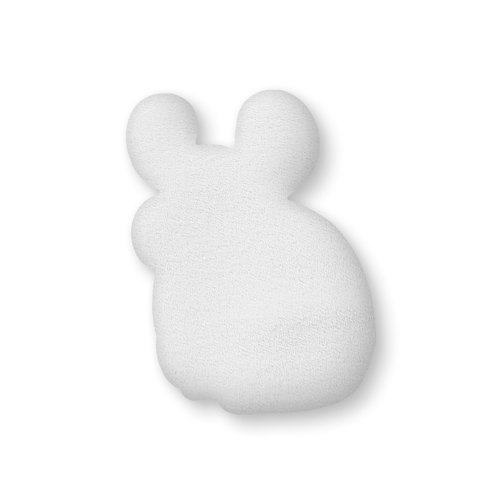 シンプルクッション チンチラのぬいぐるみ 中型・大型