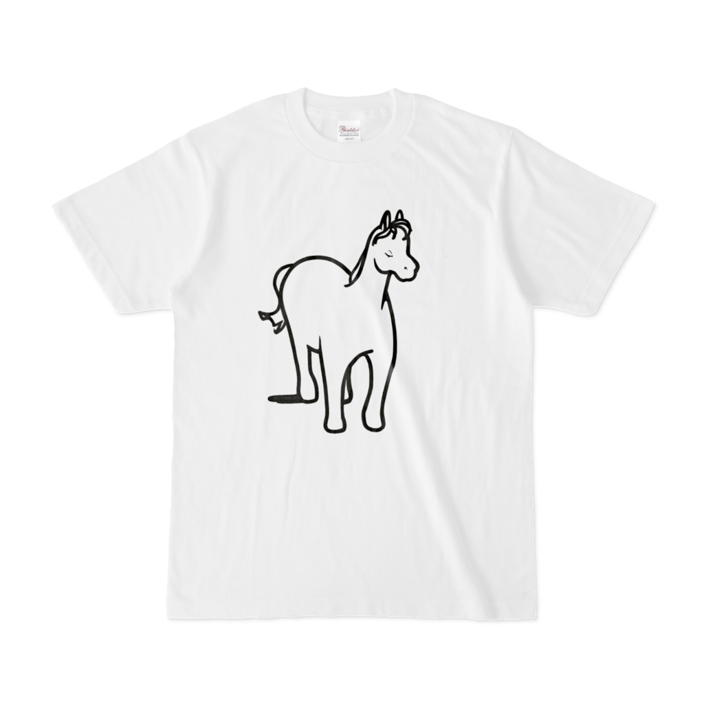 Tシャツ　うま二