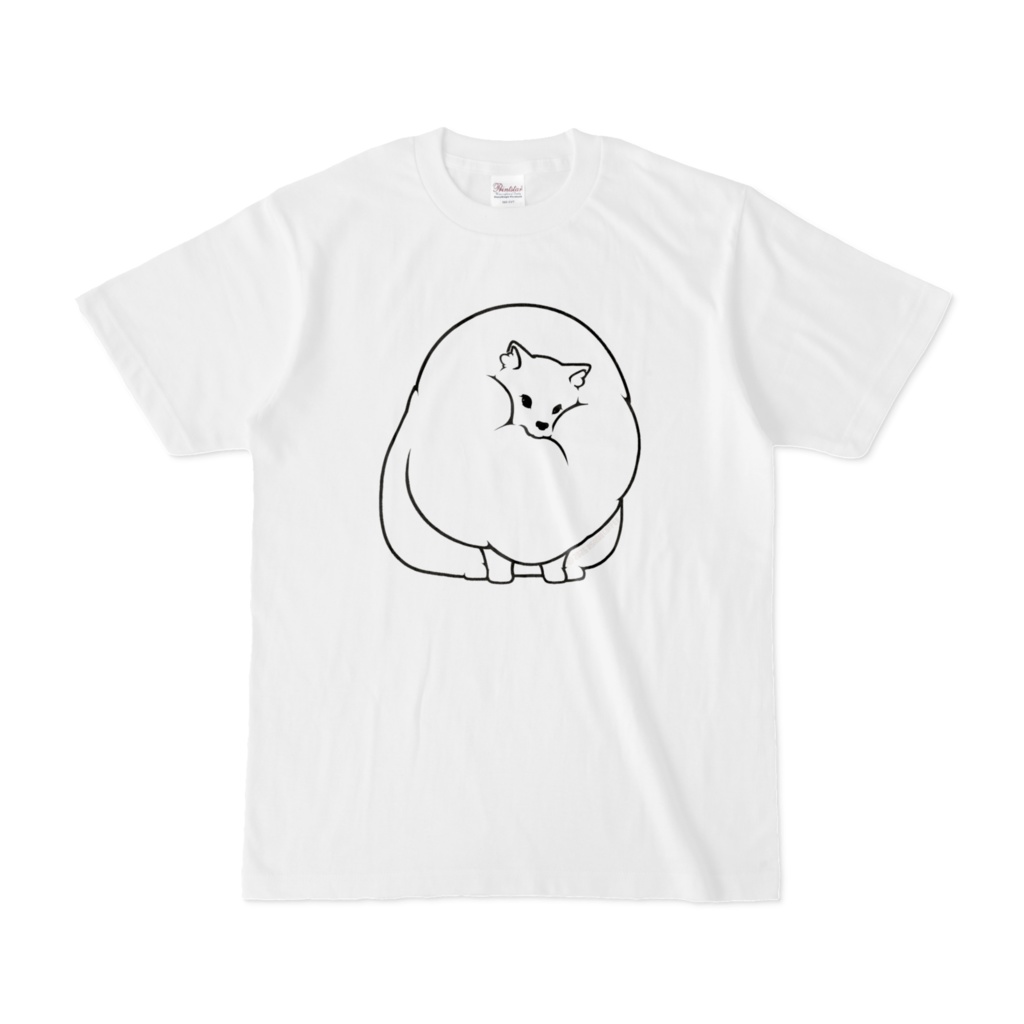 Tシャツ　ポメラニアンいち