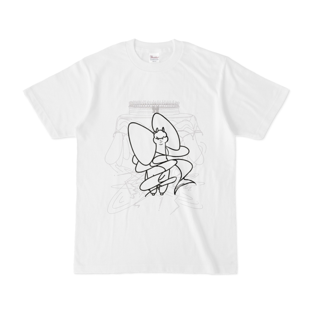 Tシャツ アルパカ03