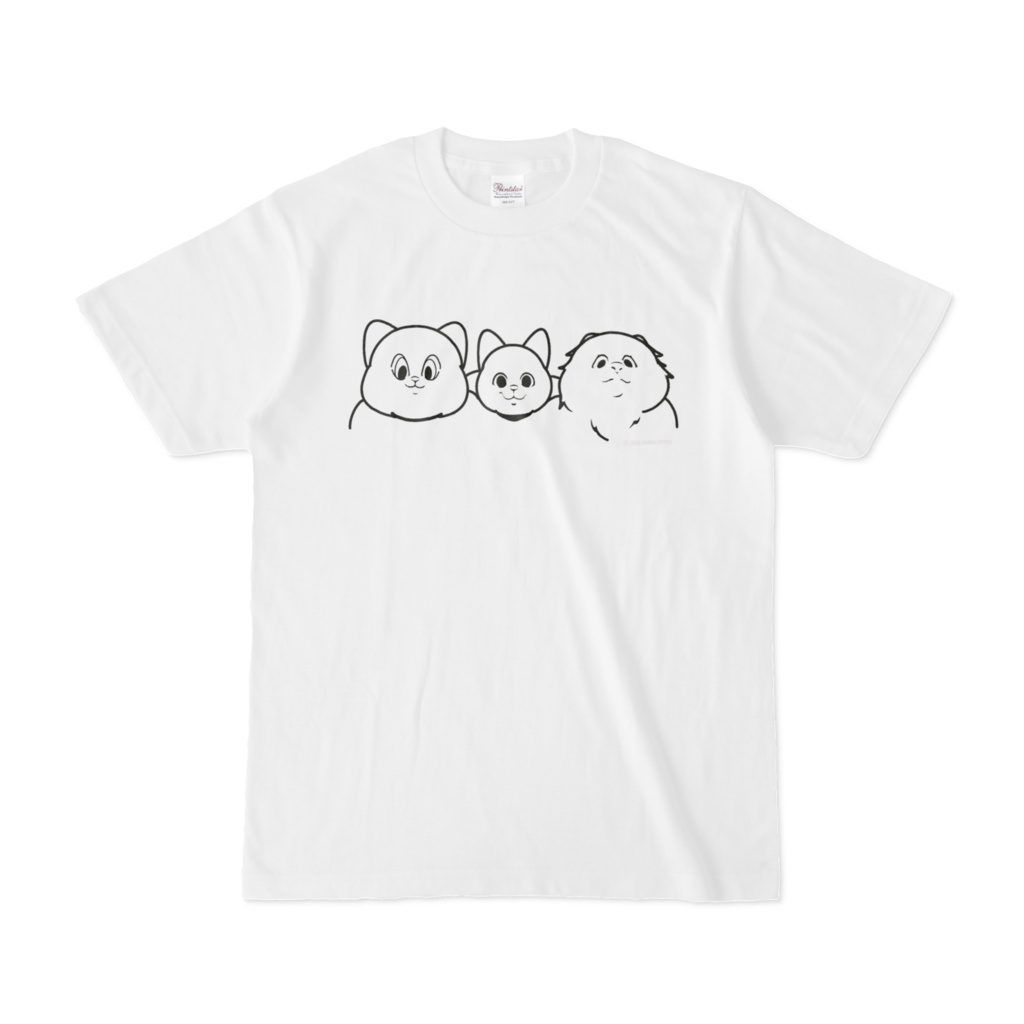 Tシャツ　ねこ3