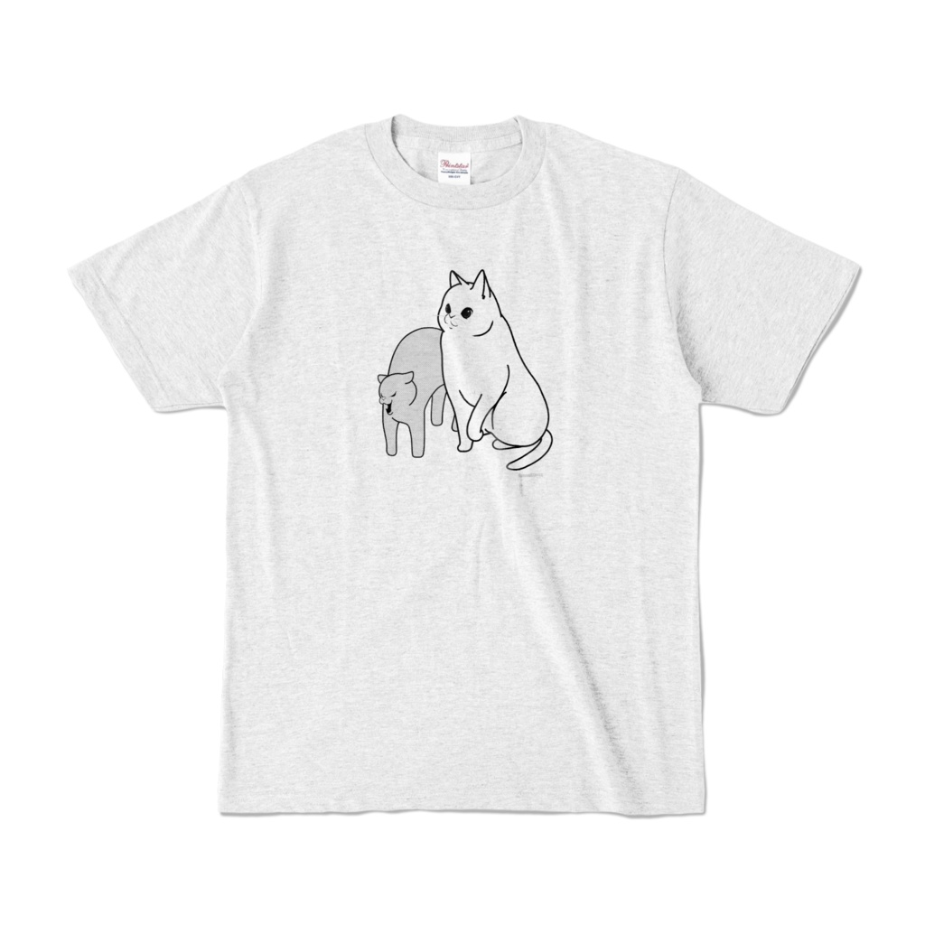 ねことぬいぐるみTシャツ02