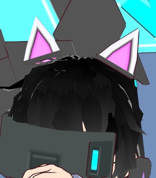 【Vroid想定】３Dモデル・メカ猫耳白