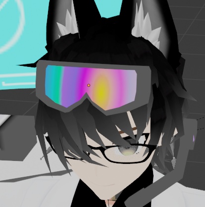 【Vroid想定】サングラス（ミラー）