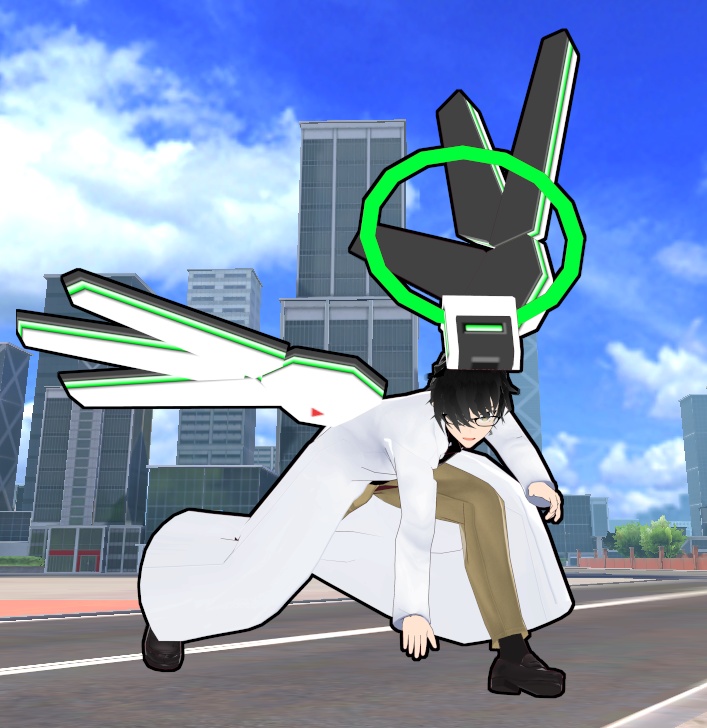 3Dモデル・メカパーツ「ハイロゥユニット」