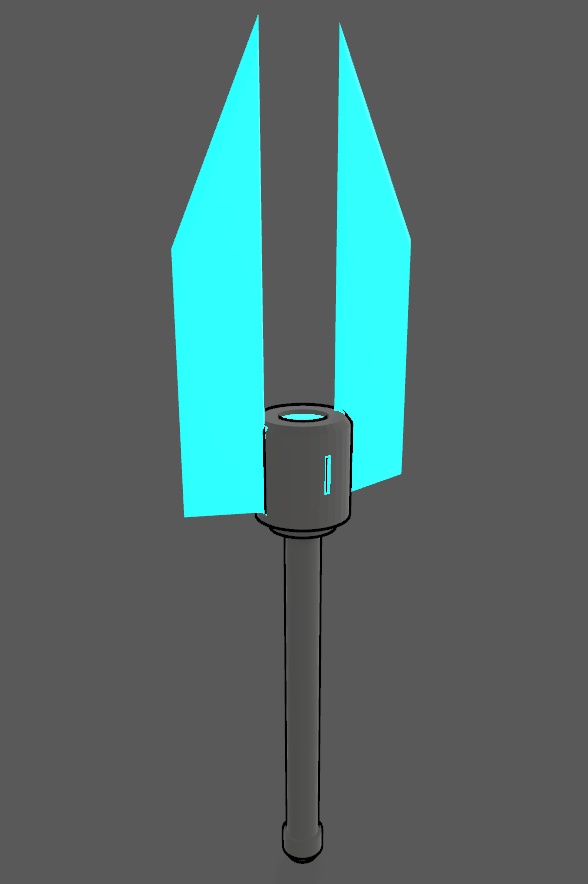 3Dモデル・ビームメイス