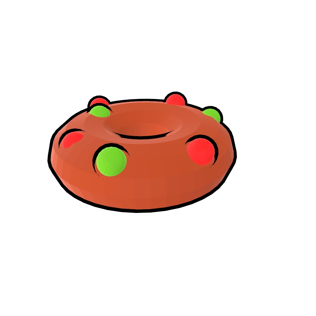 3Dモデル・ボーロレイ