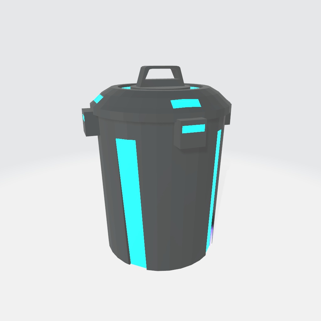 glbモデル「仮想空間衛星砲誘導装置」