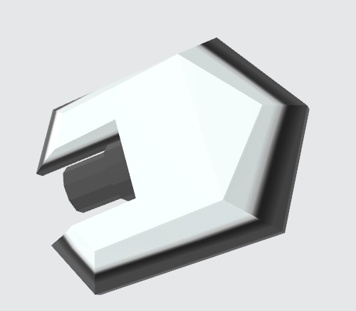 3Dモデル「サイドブースター」