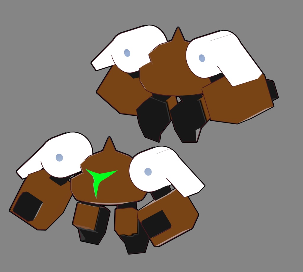 VRMアバター「ハイパーマキグソロボ」