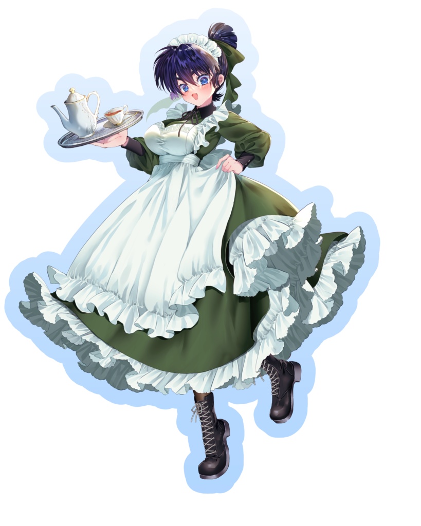 女体化ｹﾏ♀メイドアクスタ