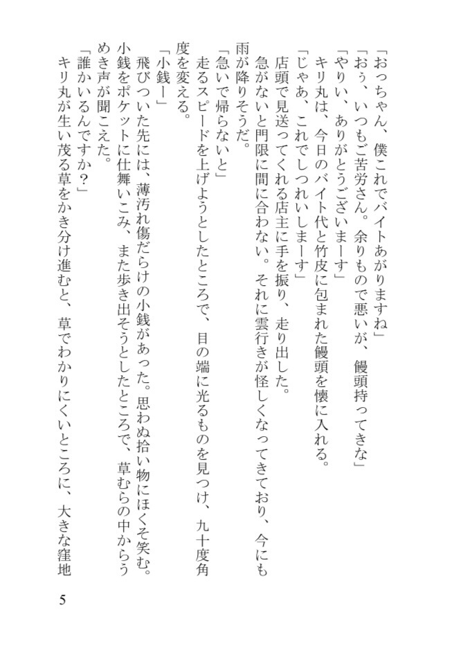 空下の願い 月下の幻影
