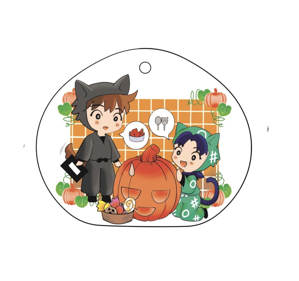 アクリルキーホルダー　ハロウィン