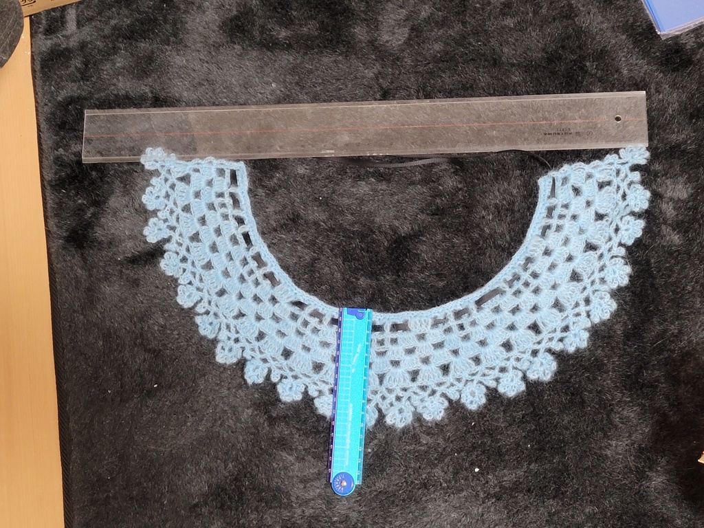 襟もの(つけ襟)☆パステルブルー☆