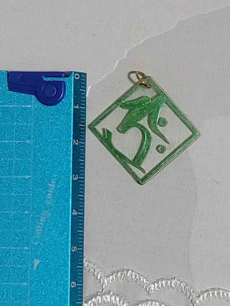 寅年の守護梵字のタラーク(虚空像菩薩)のチャーム