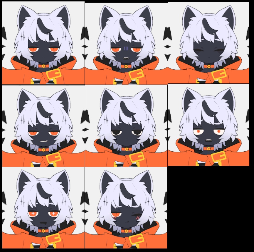 シャムシール_NEU用VRChat対応パッチ【専用モーション付属】