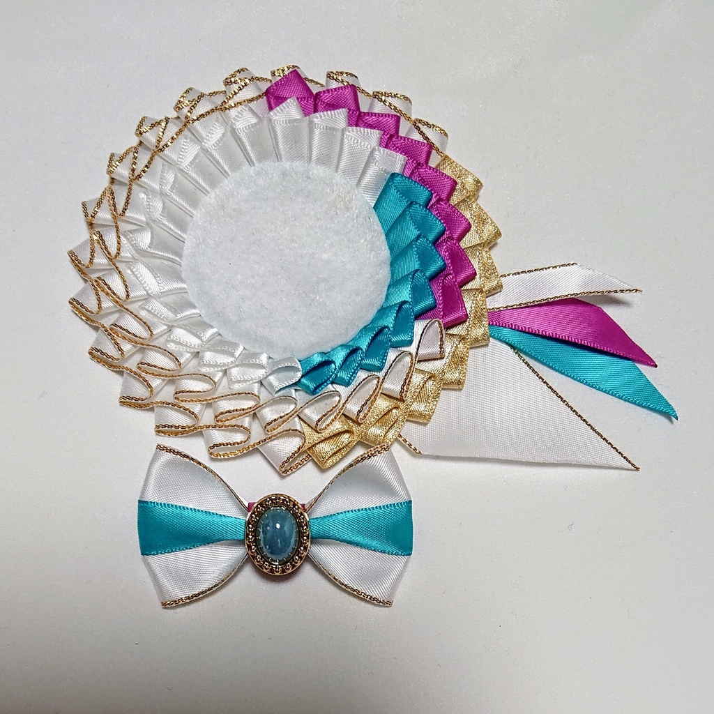 巴形薙刀・極イメージロゼット