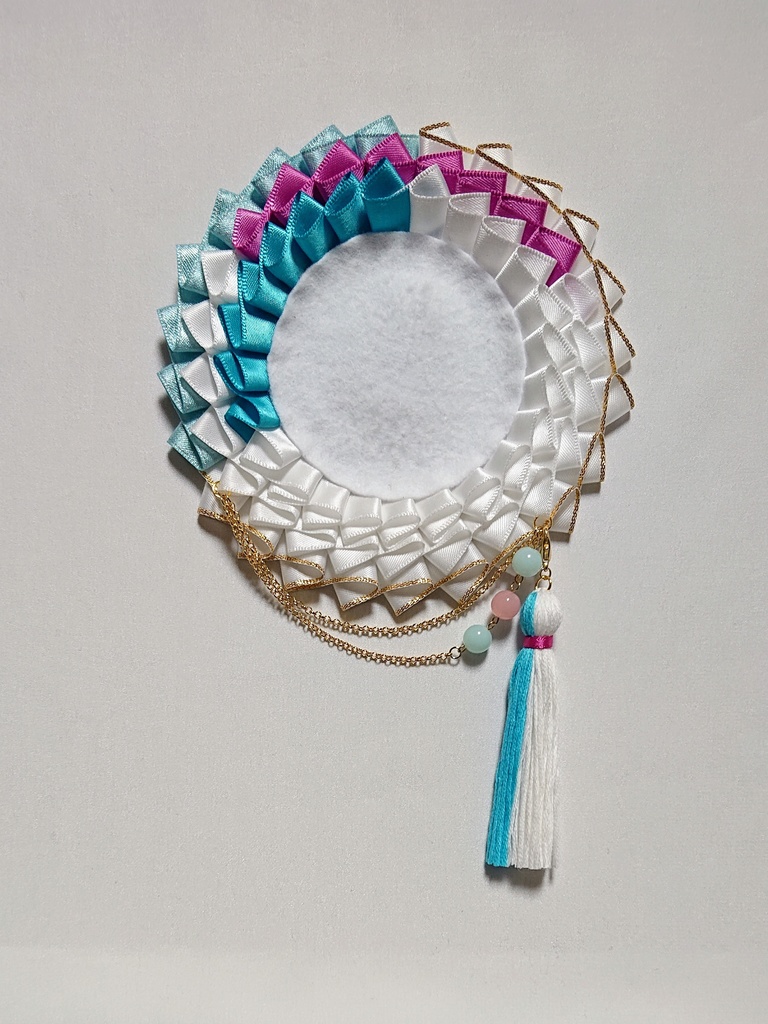 巴形薙刀イメージロゼット(65mm用)