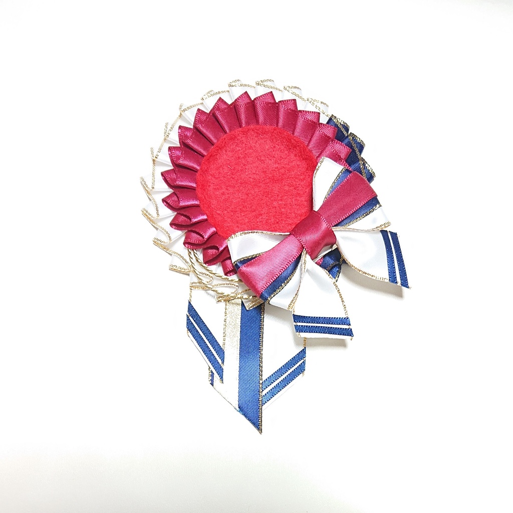 マリン風ロゼット・ワインレッドR