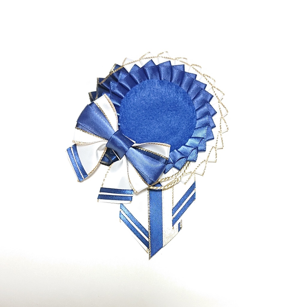 マリン風ロゼット・ネイビー