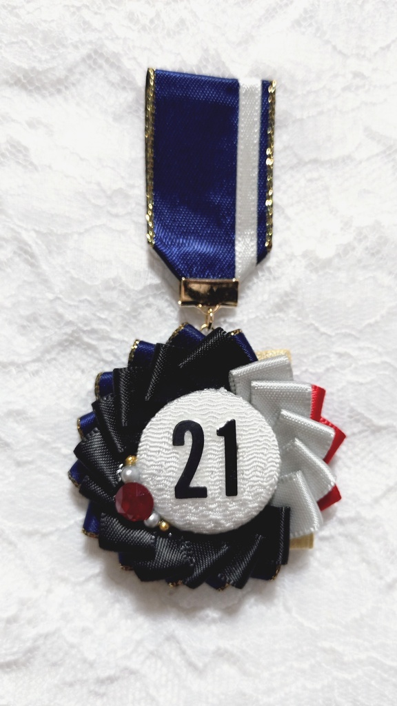 刀剣男士イメージ 勲章ブローチ 鬼丸国綱