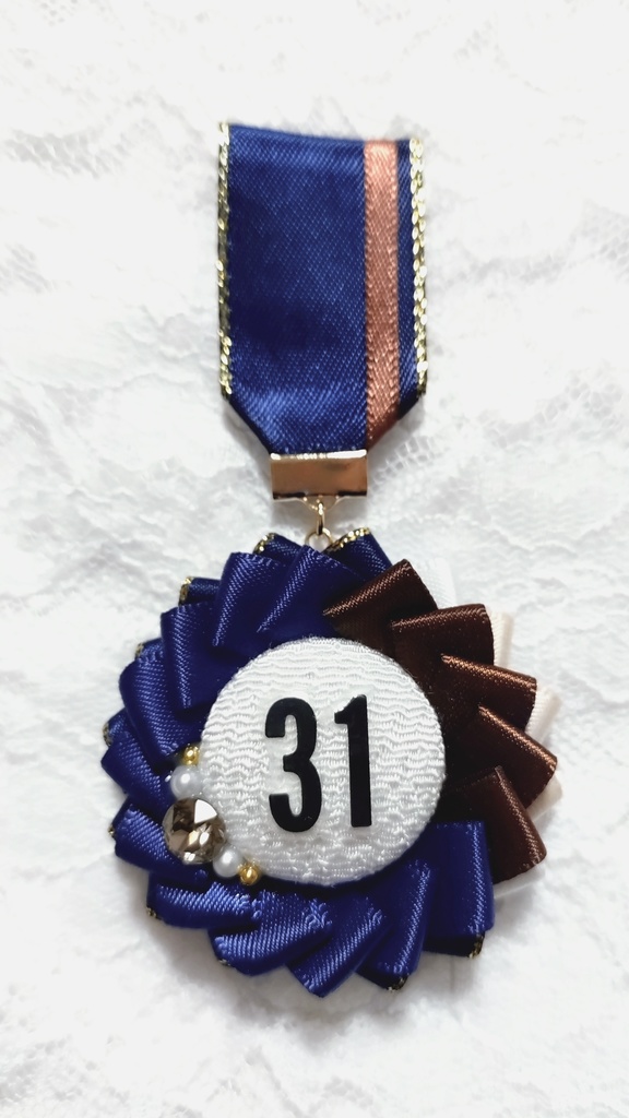 刀剣男士イメージ　勲章ブローチ　平野藤四郎