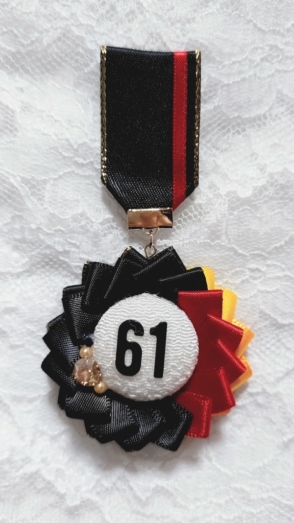 刀剣男士イメージ 勲章ブローチ 愛染国俊