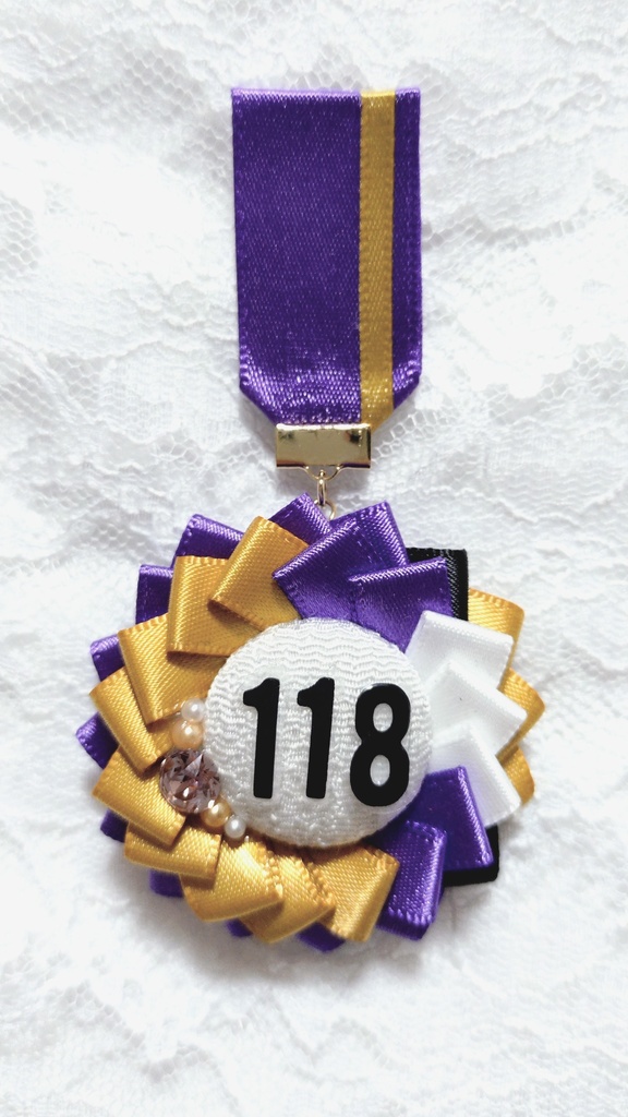 刀剣男士イメージ　勲章ロゼット　へし切長谷部