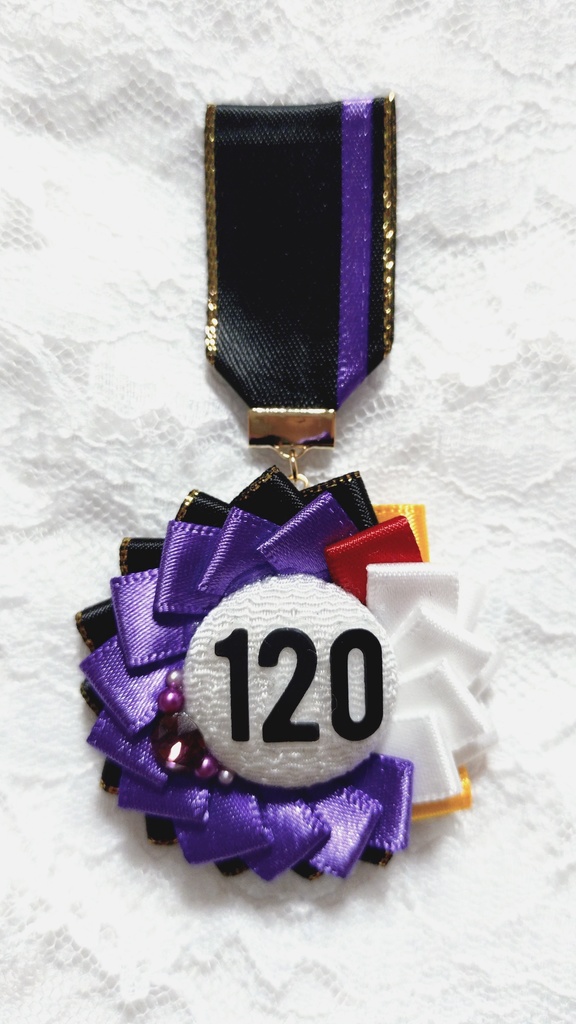 刀剣男士イメージ　勲章ロゼット　不動行光