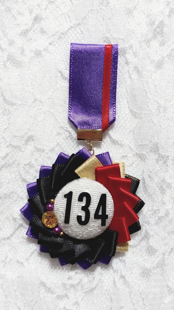 刀剣男士イメージ　勲章ロゼット　次郎太刀