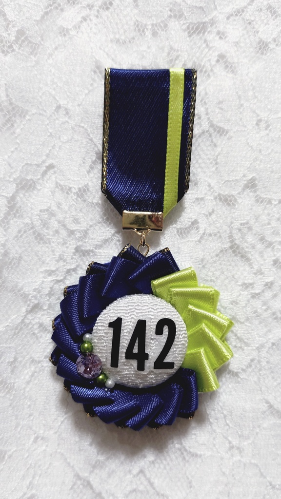 刀剣男士イメージ　勲章ロゼット　毛利藤四郎