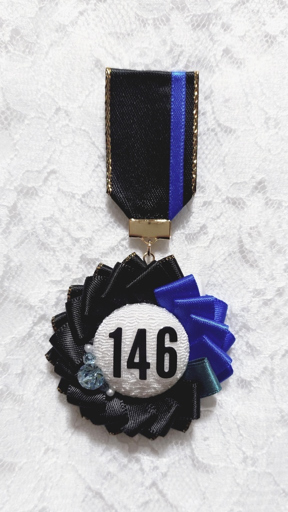 刀剣男士イメージ　勲章ロゼット　謙信景光