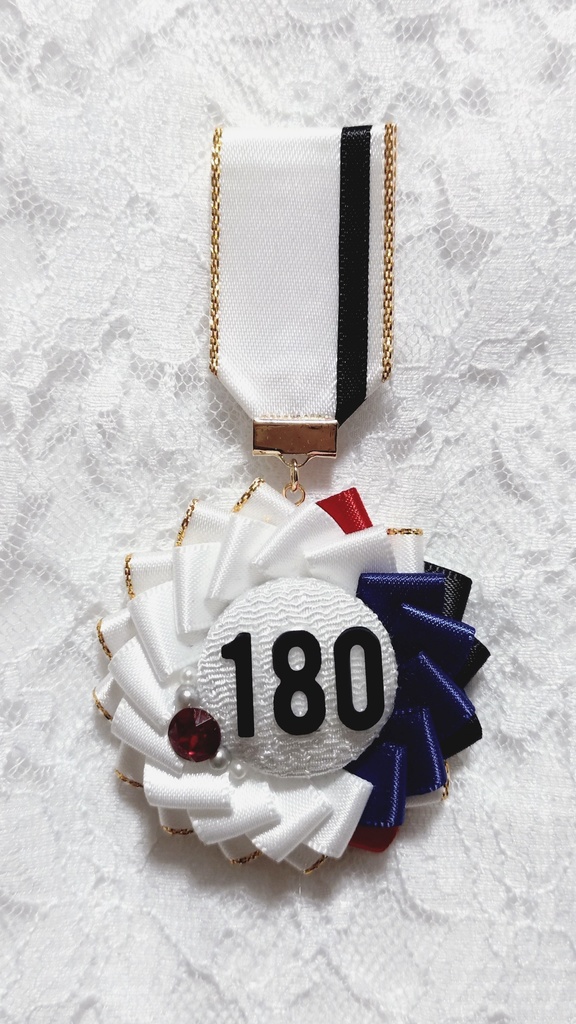 刀剣男士イメージ　勲章ロゼット　山鳥毛