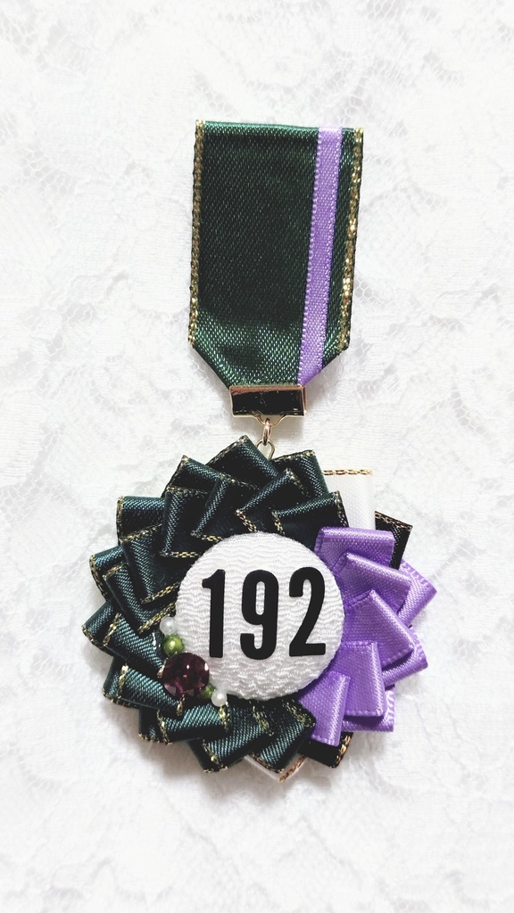 刀剣男士イメージ　勲章ロゼット　五月雨江