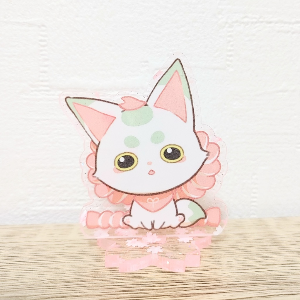 まめちゃんアクスタ(花びら)